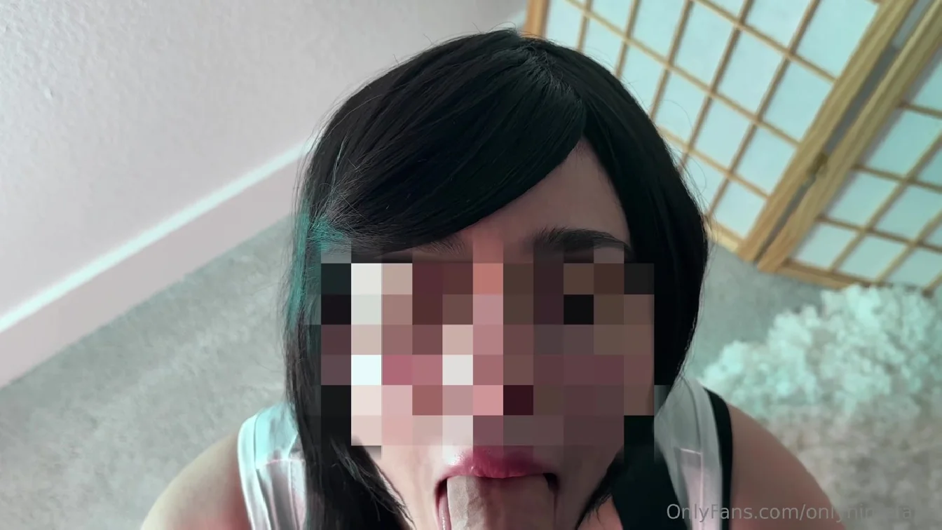 OnlyFans Hime Tsu Tifa Lockhart Blowjob Porn Debut XXX